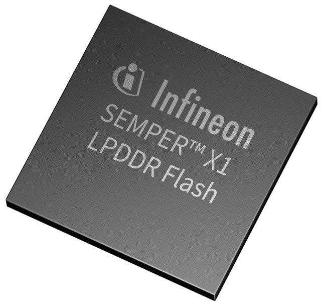 Infineon enables next-generation automotive E/E architectures with industry’s first LPDDR Flash memory